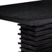Stanton Rectangle Pedestal Dining Table - Canales Furniture