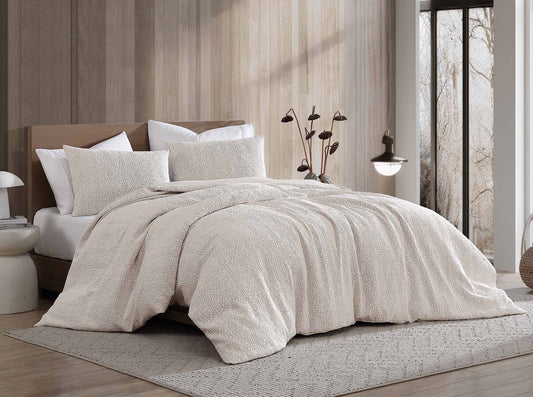 Matalin 4PC Queen Matelassé Comforter Cover Set Cotton
