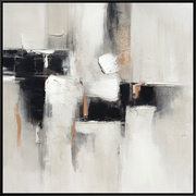 Urban Elegance II Hand-embellished Canvas in Frame