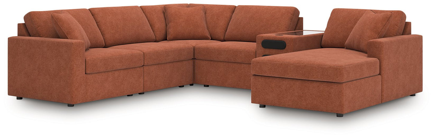 Modmax Sectional with Audio System and Chaise