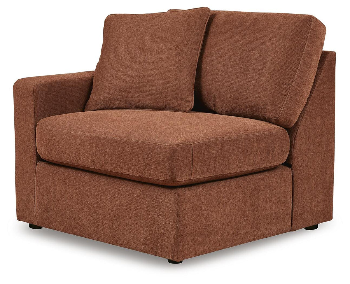 Modmax 3PC Sectional Sofa with Conlsole & 2PC Sectional Loveseat Set