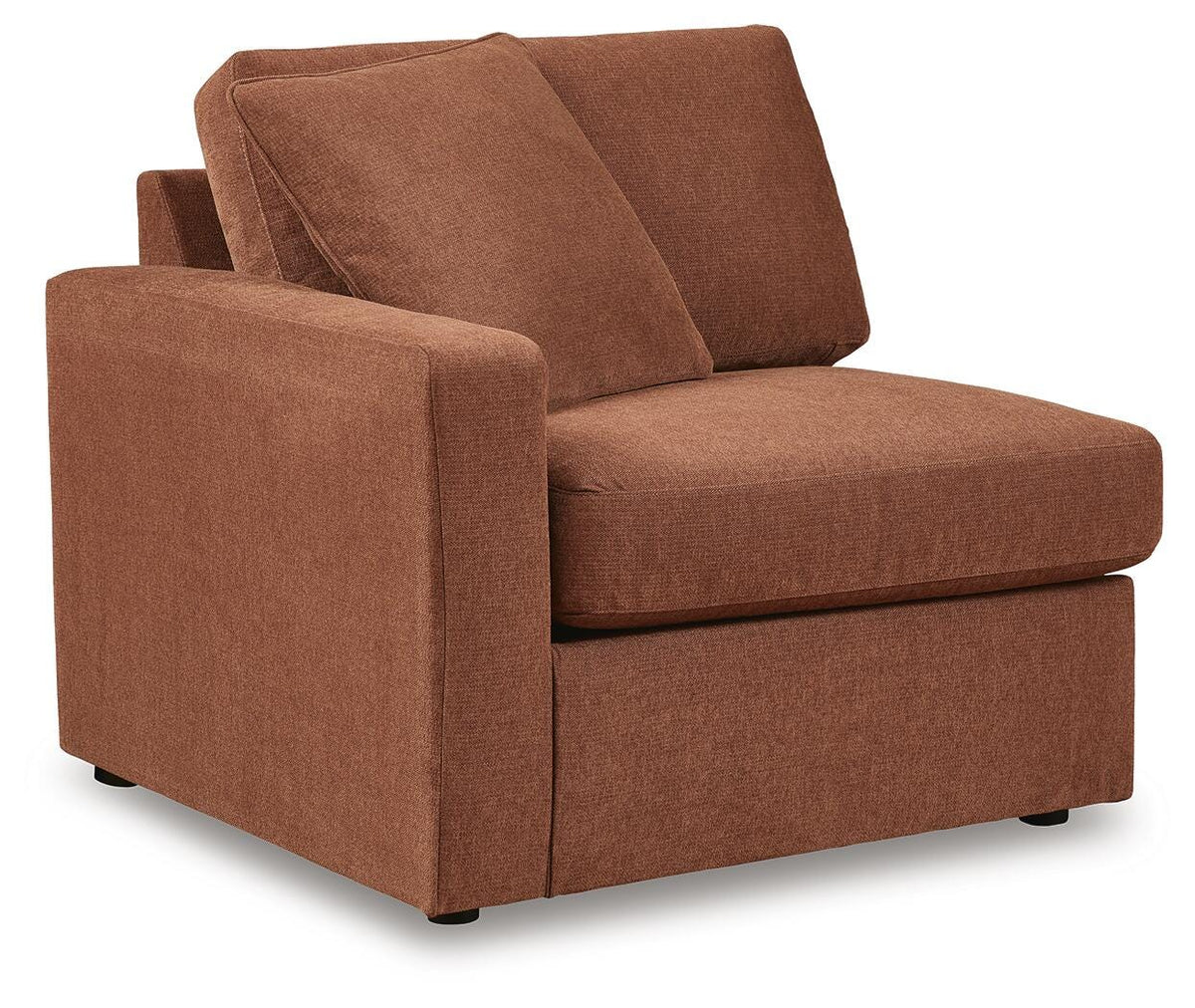 Modmax 3PC Sectional Sofa with Conlsole & 2PC Sectional Loveseat Set