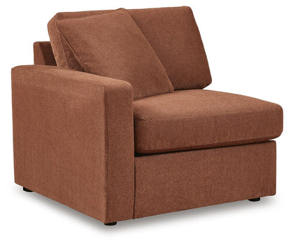 Modmax 3PC Sectional Sofa with Conlsole & 2PC Sectional Loveseat Set