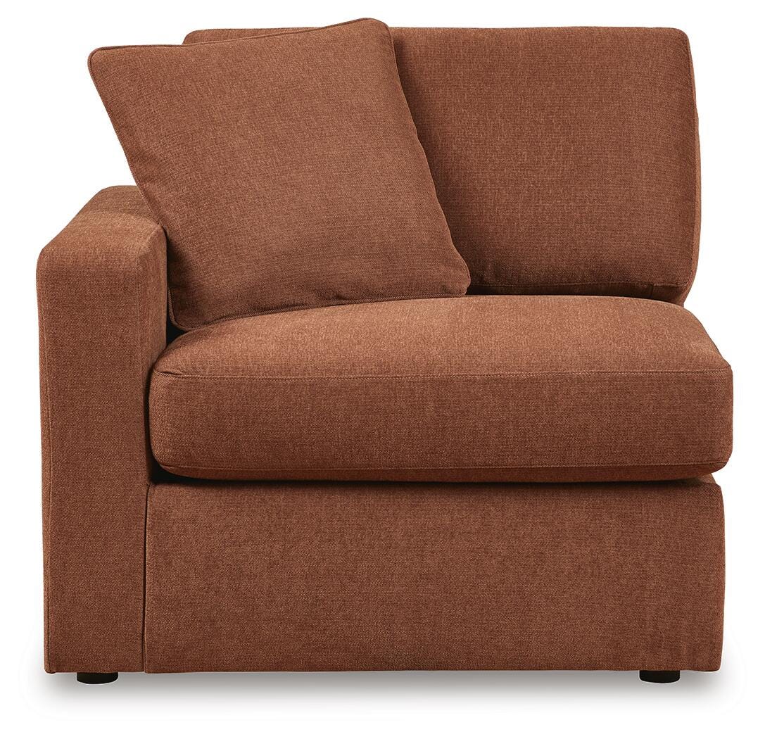 Modmax 3PC Sectional Sofa with Conlsole & 2PC Sectional Loveseat Set