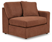 Modmax 3PC Sectional Sofa with Conlsole & 2PC Sectional Loveseat Set