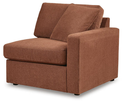 Modmax 3PC Sectional Sofa with Conlsole & 2PC Sectional Loveseat Set