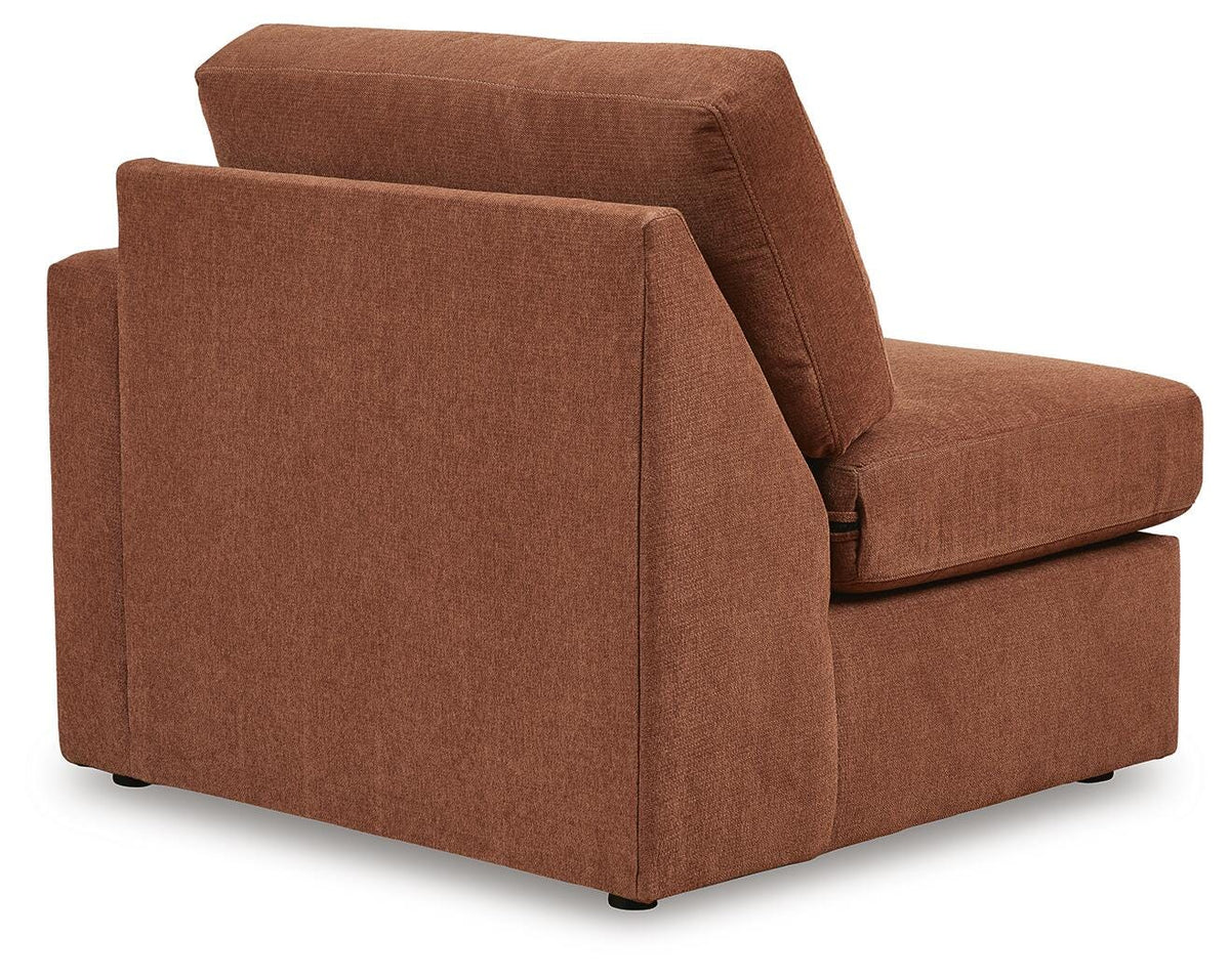 Modmax 3PC Sectional Sofa with Conlsole & 2PC Sectional Loveseat Set