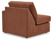 Modmax 3PC Sectional Sofa with Conlsole & 2PC Sectional Loveseat Set