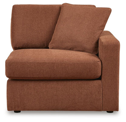 Modmax 3PC Sectional Sofa with Conlsole & 2PC Sectional Loveseat Set