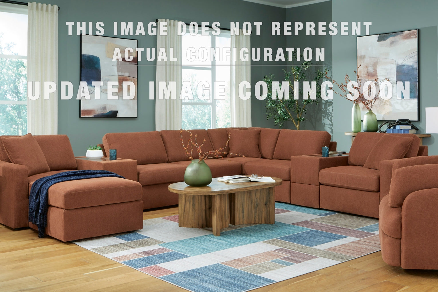 Modmax 4-Piece Double Storage Chaise Sectional