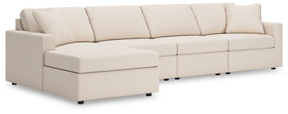 Seccional Modmax de 4 piezas con chaise longue