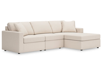 Sofá modular de tela de alto rendimiento Modmax de 3 piezas