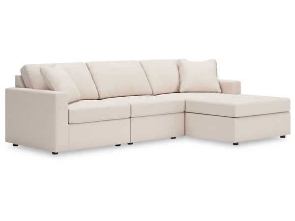 Sofá modular de tela de alto rendimiento Modmax de 3 piezas