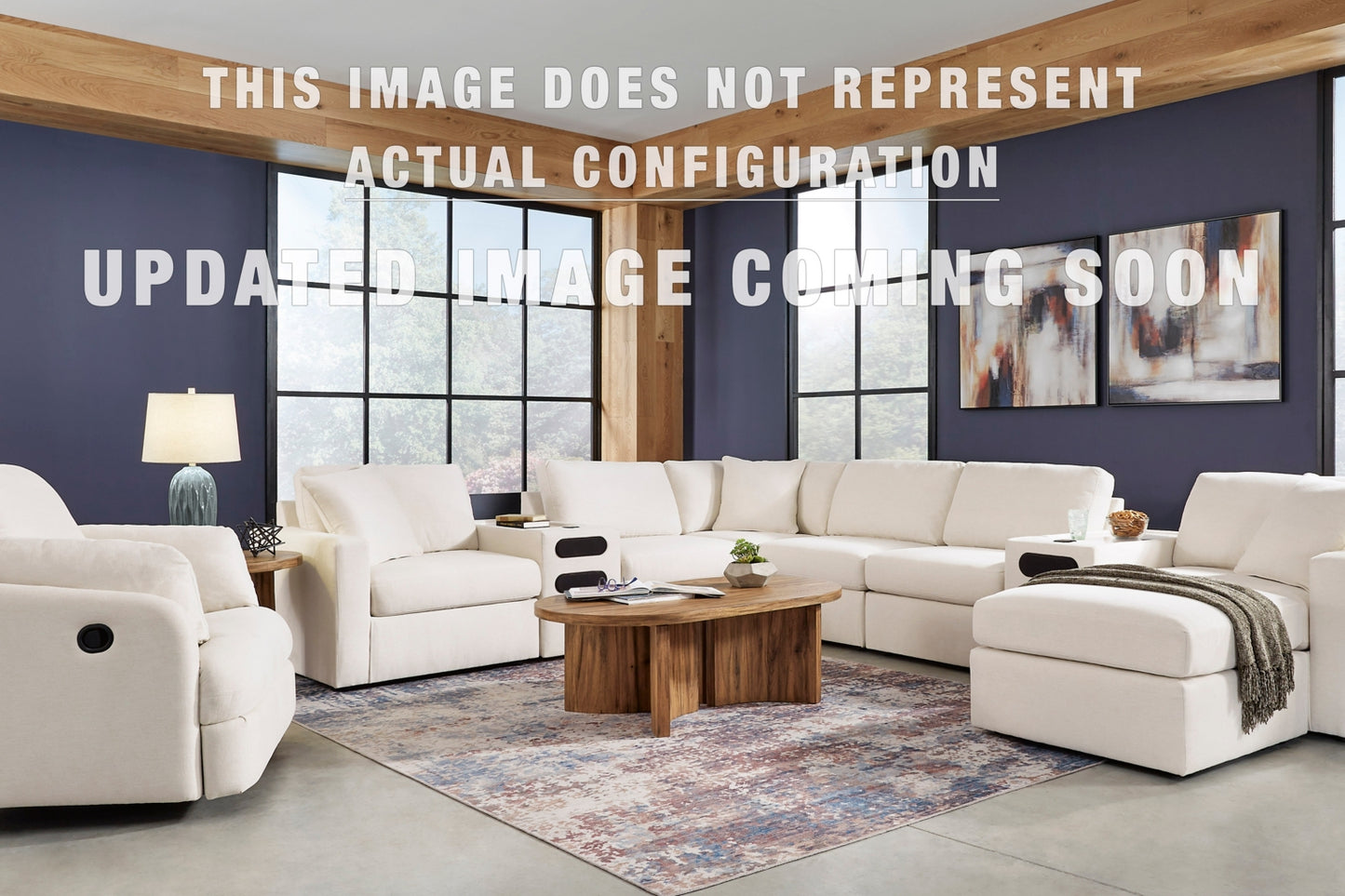 Modmax 3-Piece Sectional Sofa Storage Chaise