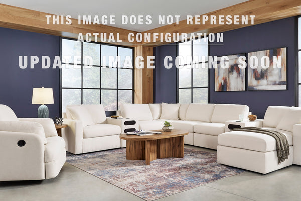 Modmax 4-Piece Sectional with Storage Chaise and Storage Console