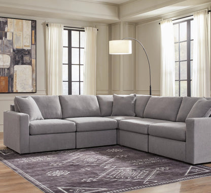 Seccional modular de tela de alto rendimiento Modmax de 5 piezas