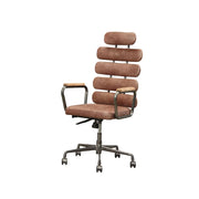 Silla de oficina Calan de cuero de grano superior