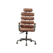 Silla de oficina Calan de cuero de grano superior