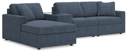 Modmax 4-Piece Sectional with Chaise and Storage Console