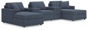 Modmax 5-Piece Pit Sectional with Storage Consoles