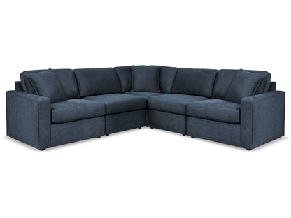 Seccional modular de tela de alto rendimiento Modmax de 5 piezas