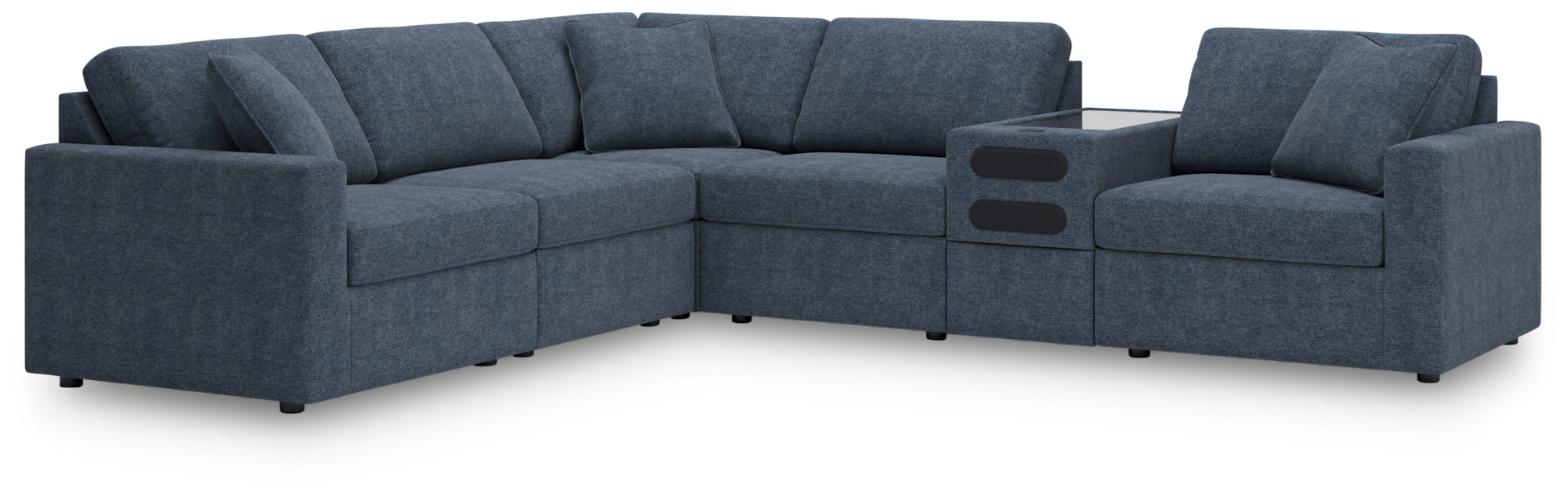 Modmax 6-Piece Sectional with Audio Console