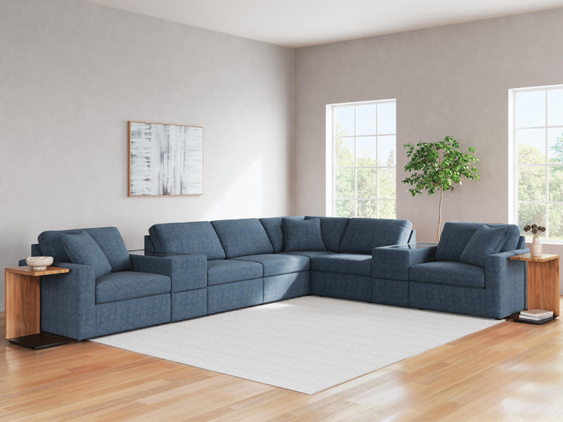 Modmax 8-Piece Sectional with Storage Consoles