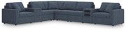 Modmax 8-Piece Sectional with Audio and Storage Consoles