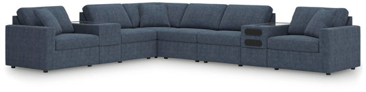 Modmax 8-Piece Sectional with Audio and Storage Consoles