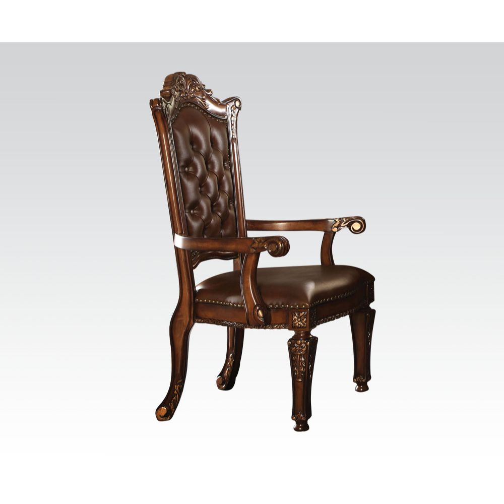 Silla de oficina ejecutiva tapizada Vendome de 24" de ancho
