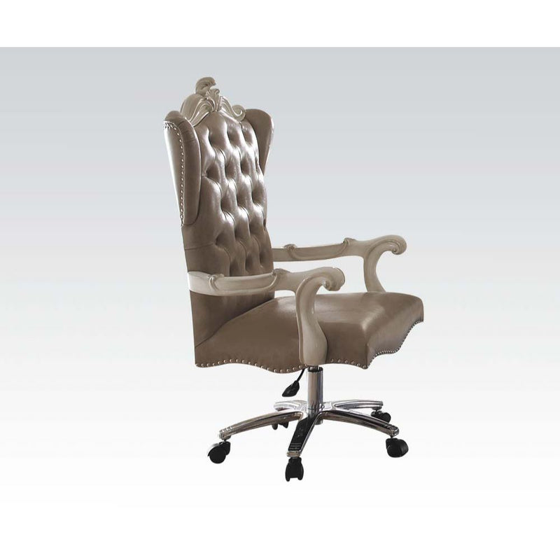 Silla de oficina ejecutiva Versailles de 27" de ancho, giratoria y con altura ajustable