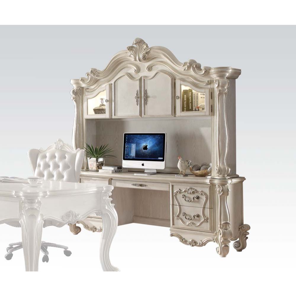 Escritorio ejecutivo para computadora Versailles de 76" de largo con armario