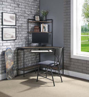Silla de oficina tapizada Brantley de 16" de ancho