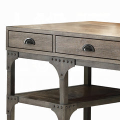 Gorden 47"L 3 Drawers Writing Desk
