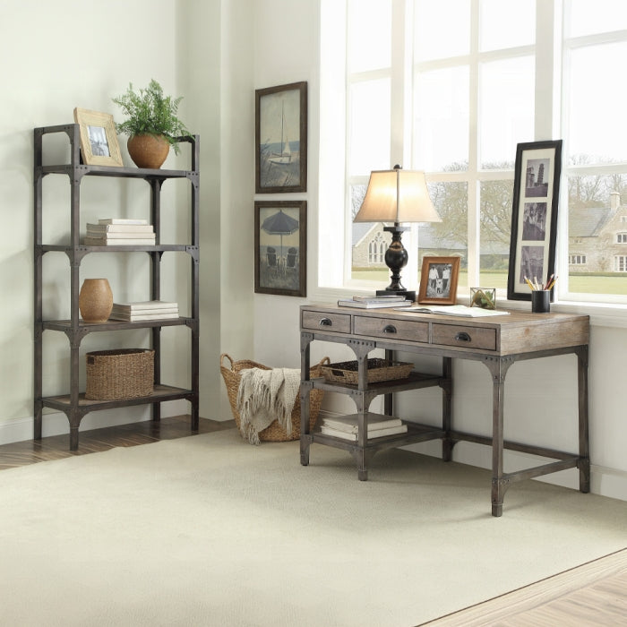 Gorden 47"L 3 Drawers Writing Desk