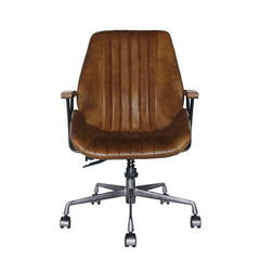 Hamilton Office Chair - Coffee Top Grain Leather