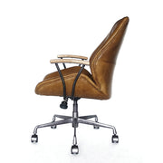 Hamilton Office Chair - Coffee Top Grain Leather