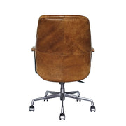 Hamilton Office Chair - Coffee Top Grain Leather