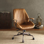 Hamilton Office Chair - Coffee Top Grain Leather
