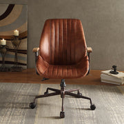 Hamilton Office Chair - Cocoa Top Grain Leather