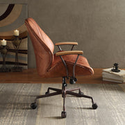 Hamilton Office Chair - Cocoa Top Grain Leather