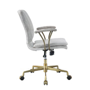 Silla de oficina Damir de cuero de grano superior