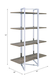 Estantería Libby de 183 cm de alto x 120 cm de ancho