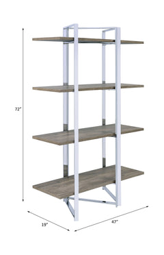 Estantería Libby de 183 cm de alto x 120 cm de ancho