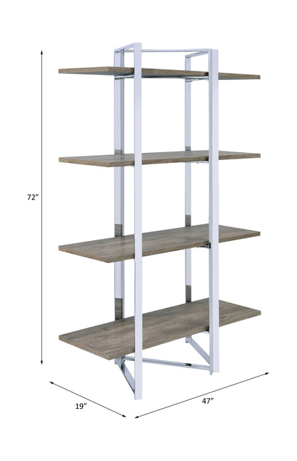 Libby 72"H x 47"W Bookshelf