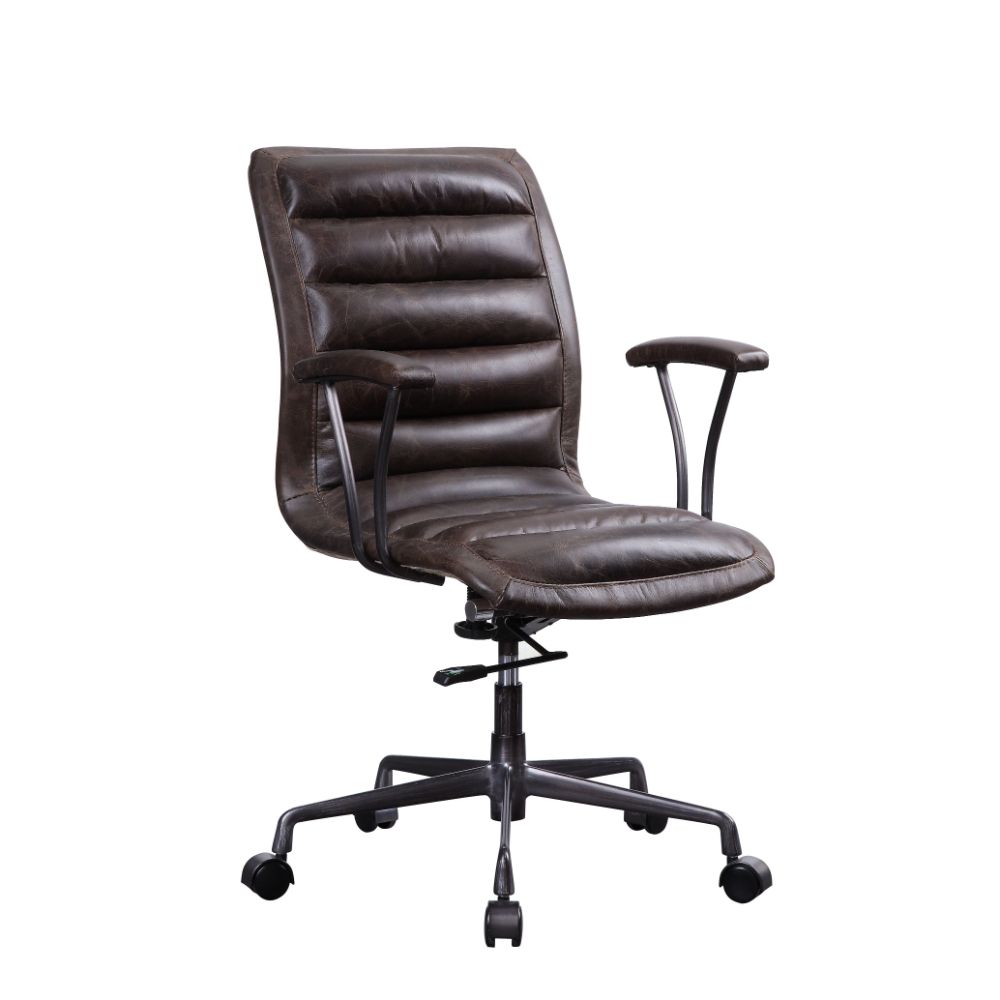 Silla de oficina tapizada Zooey