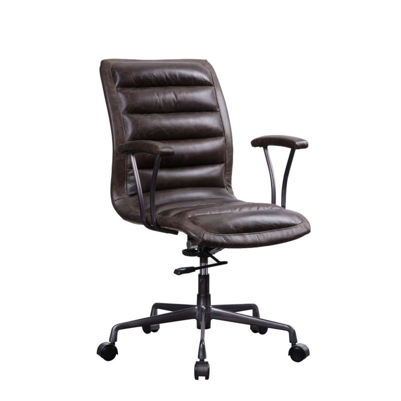 Silla de oficina tapizada Zooey