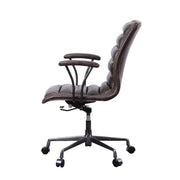 Silla de oficina tapizada Zooey