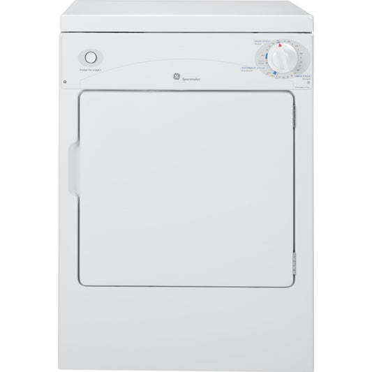  GE 3.6 cu. ft. Electric Dryer DSKP333ECWW IMAGE 1