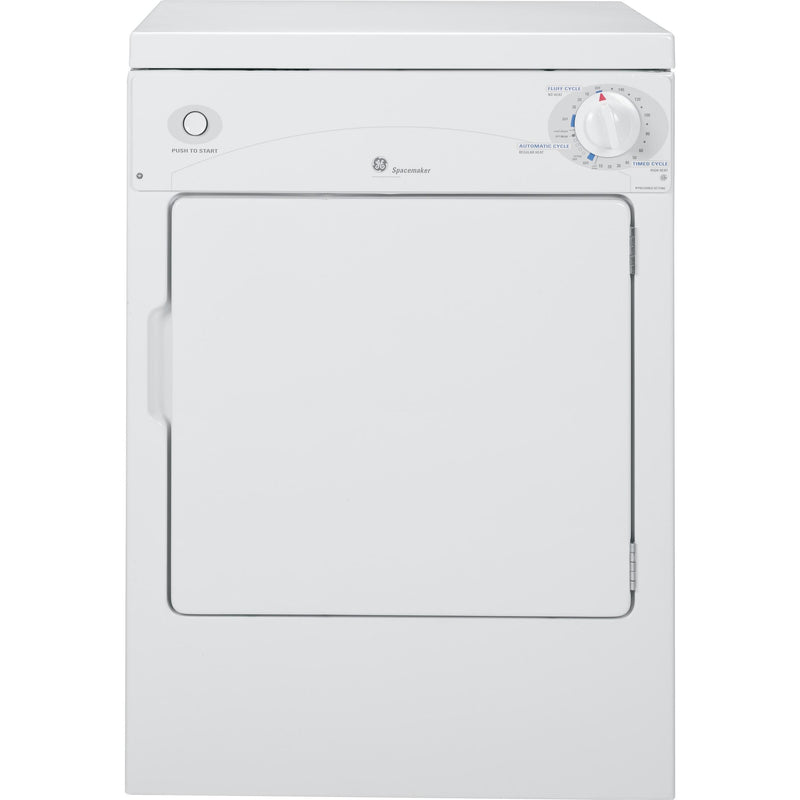GE 3.6 cu. ft. Electric Dryer DSKP333ECWW